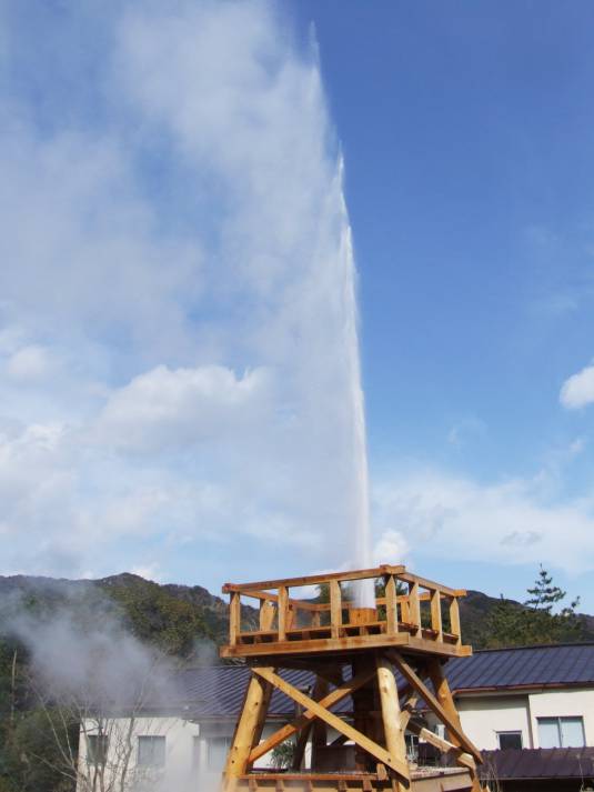 大噴湯公園の足湯処