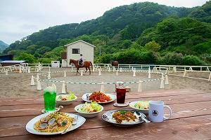 天城ホースビィレッジ　馬カフェ