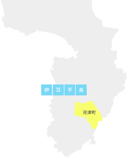 地図：伊豆半島